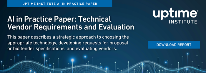AI in Practice Paper: Technical Vendor Requirements and Evaluation